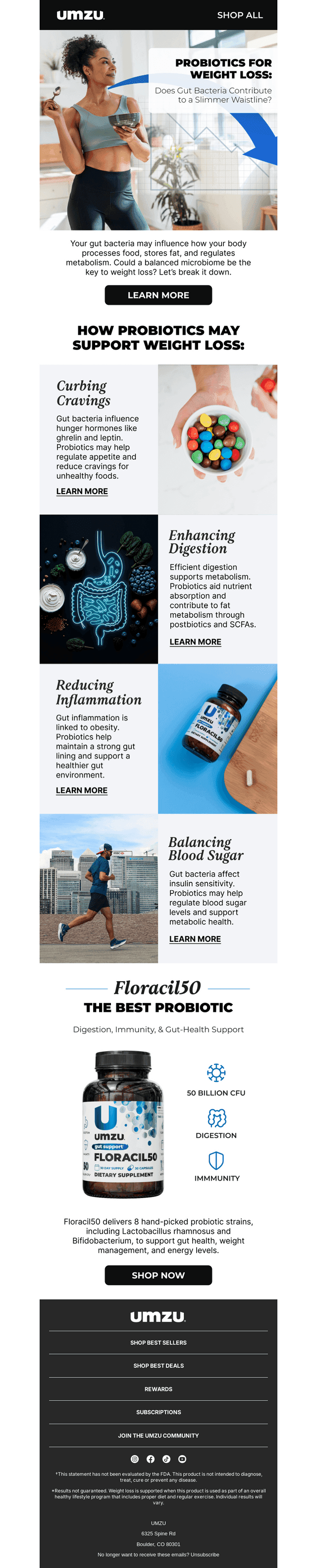 Regulate Appetite and Cravings 📉