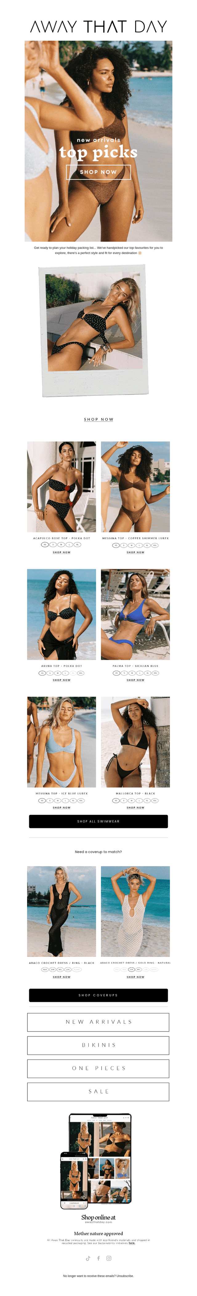 New arrivals: Top picks 👙