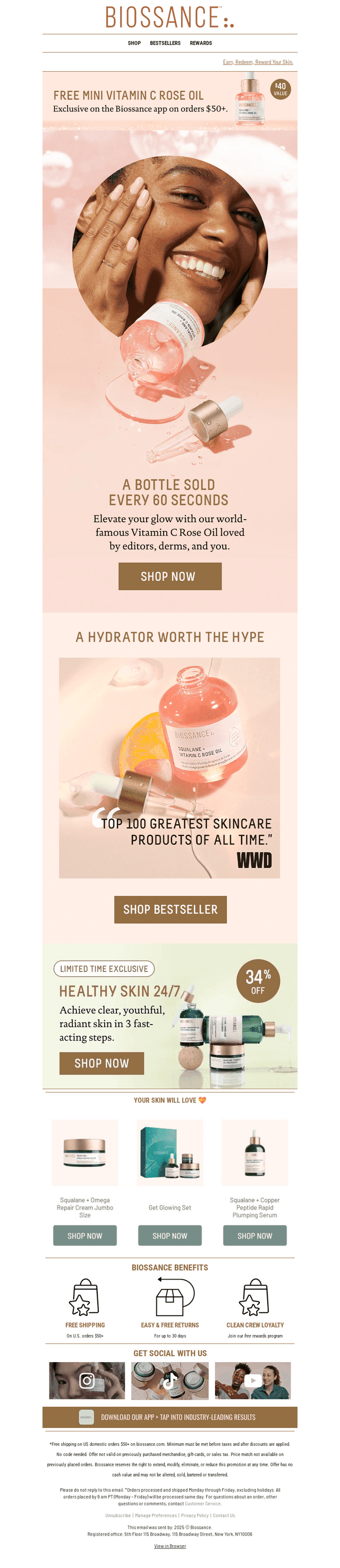 ✨ FREE luxe mini Rose Oil ✨