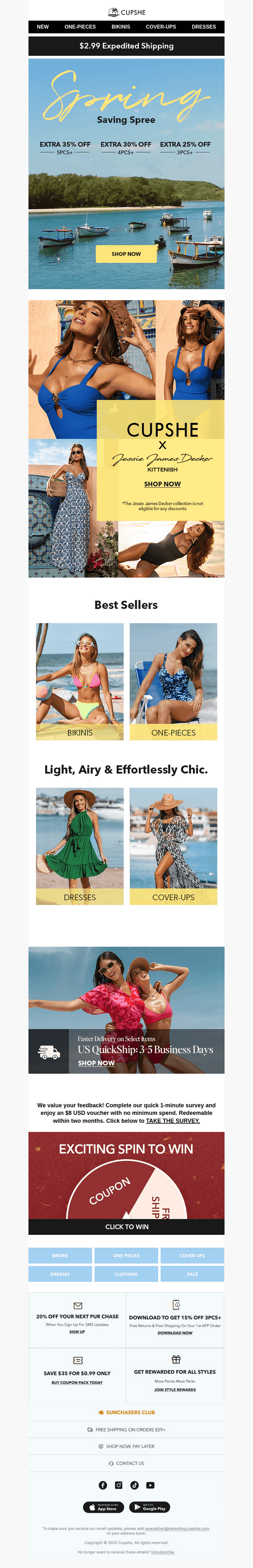 Spring Break Deal: 35% Off Your Favorite Styles!