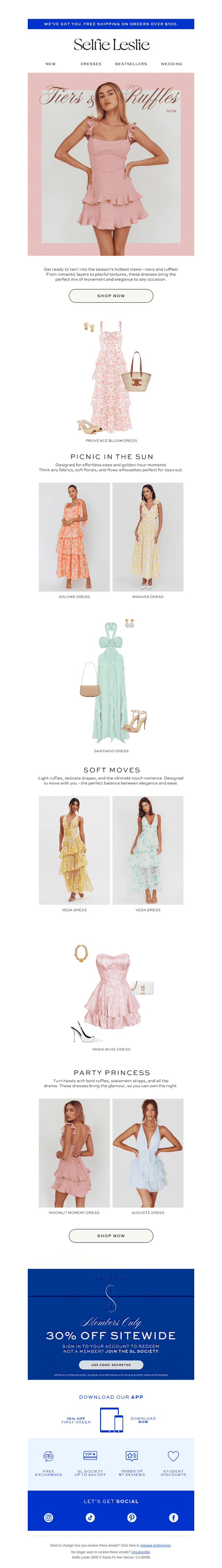 ON TREND: Tiers & Ruffles