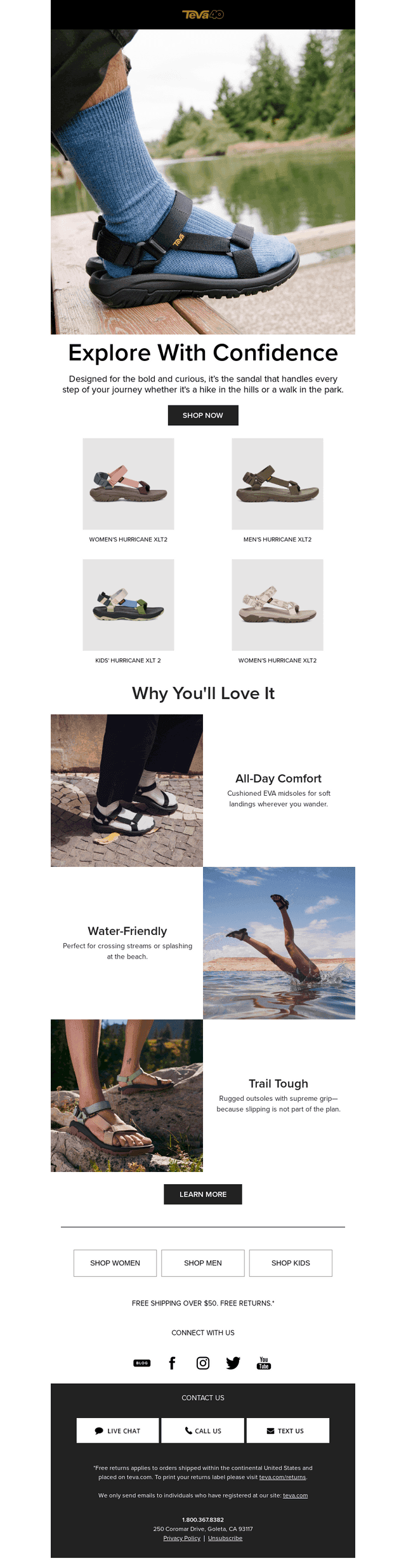 Your all-day, outdoor sandal