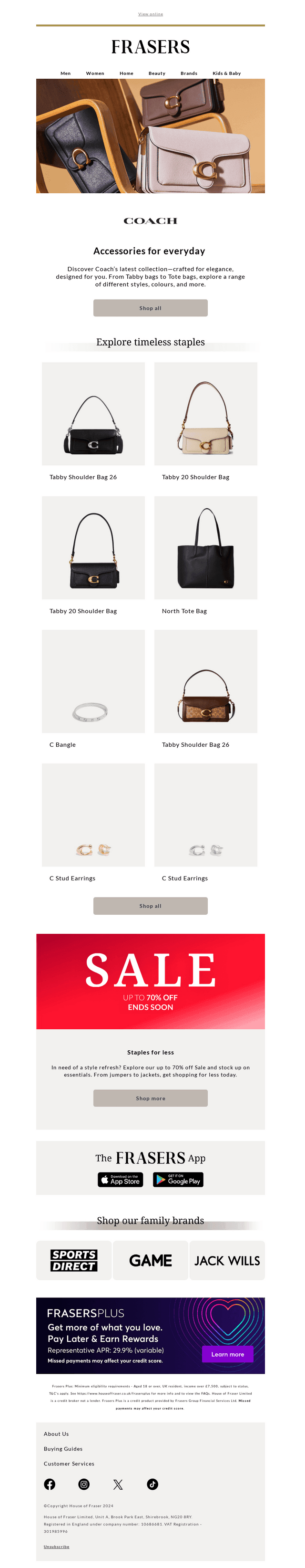 New in | Coach