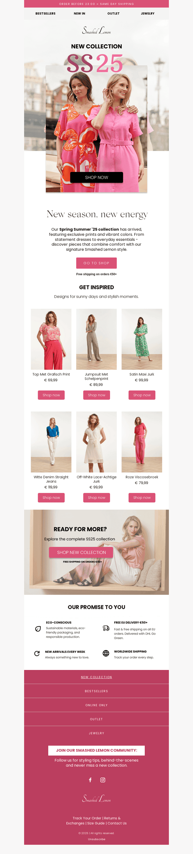 ✨ The new Spring Summer '25 collection is here