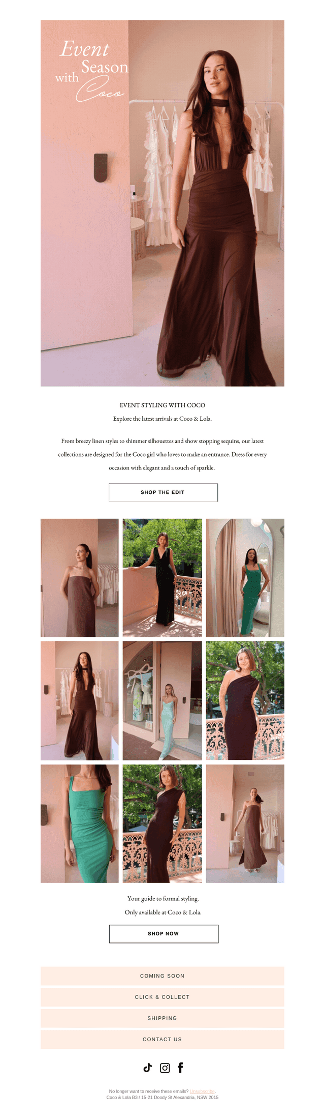 Let's Style Your Next Event Together