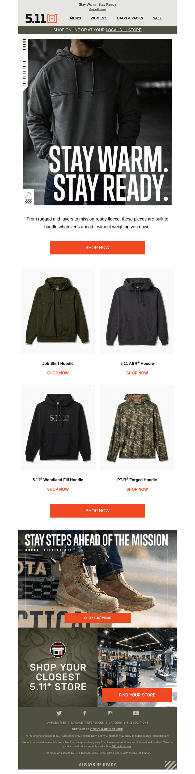 🔥 Stay Warm | Stay Ready 🔥