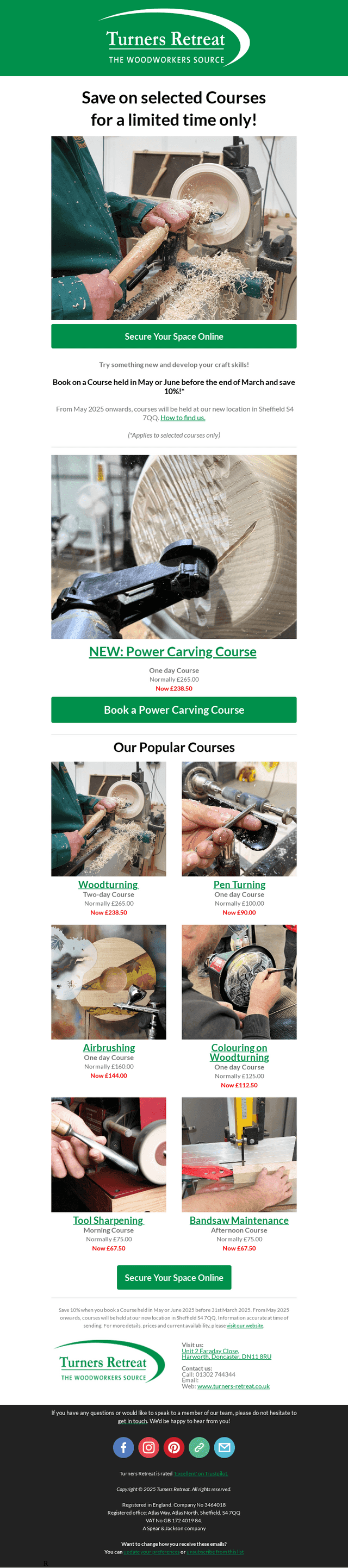 📅 SAVE on Courses