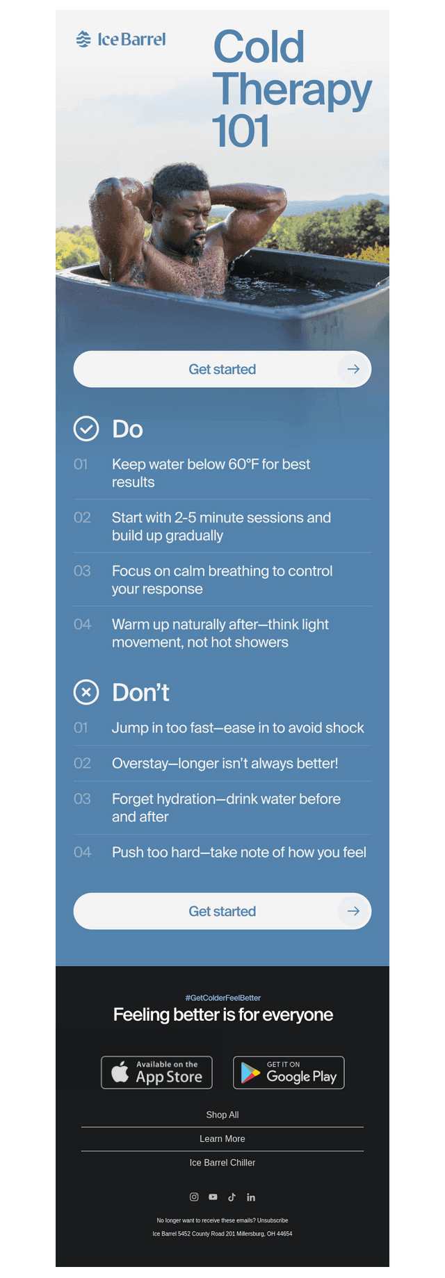 Avoid these cold therapy mistakes! 🚫