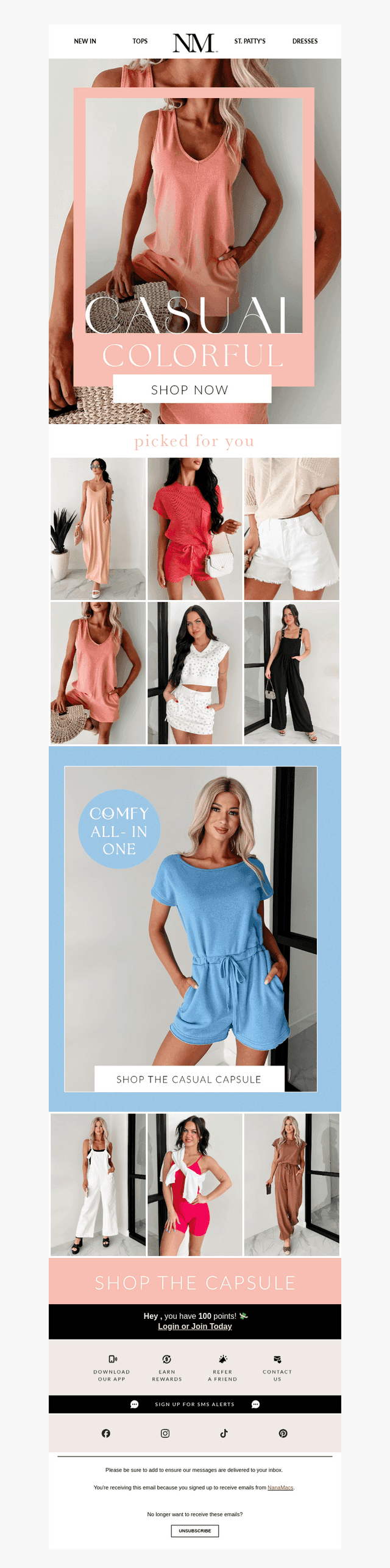 casual capsule 🩷💛🩵 COLOR edit!