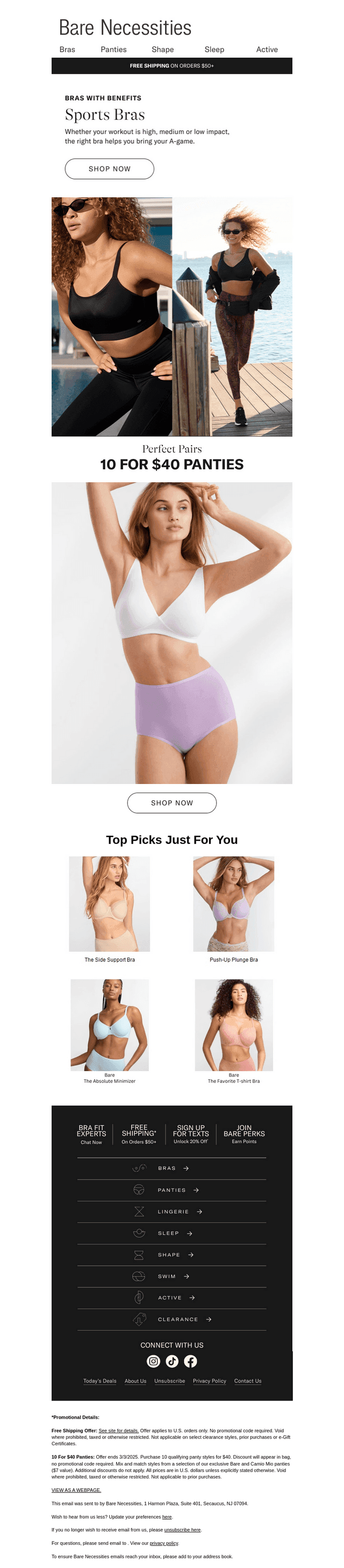 We've Got Sports Bras For Your Every Move