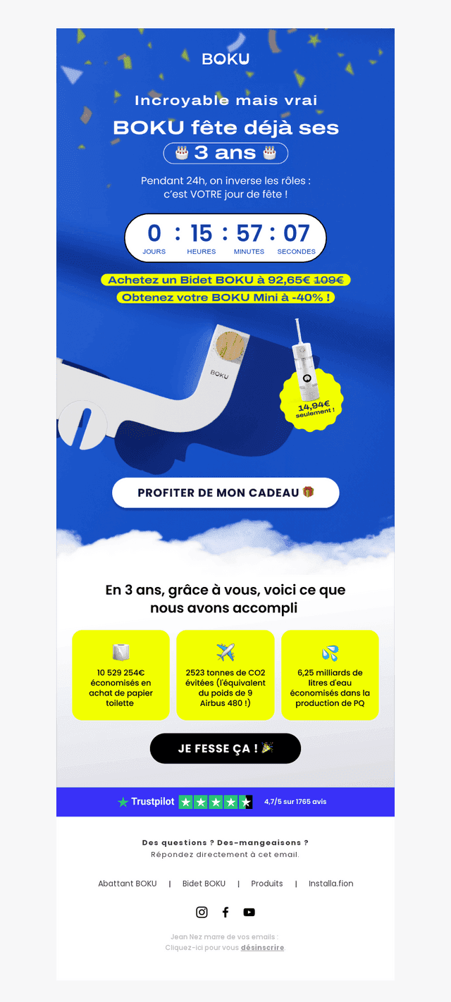 C’est notre anniversaire… 😱