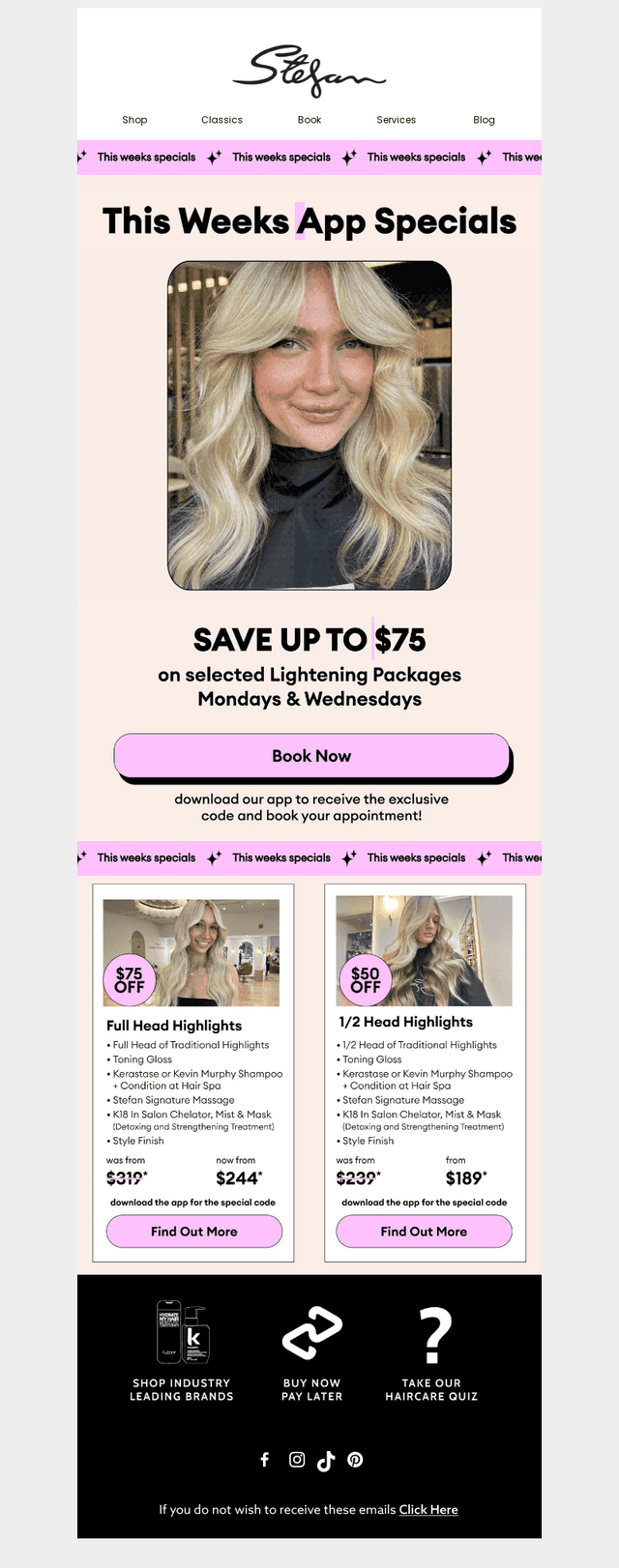 Urgent! Salon Savings Inside
