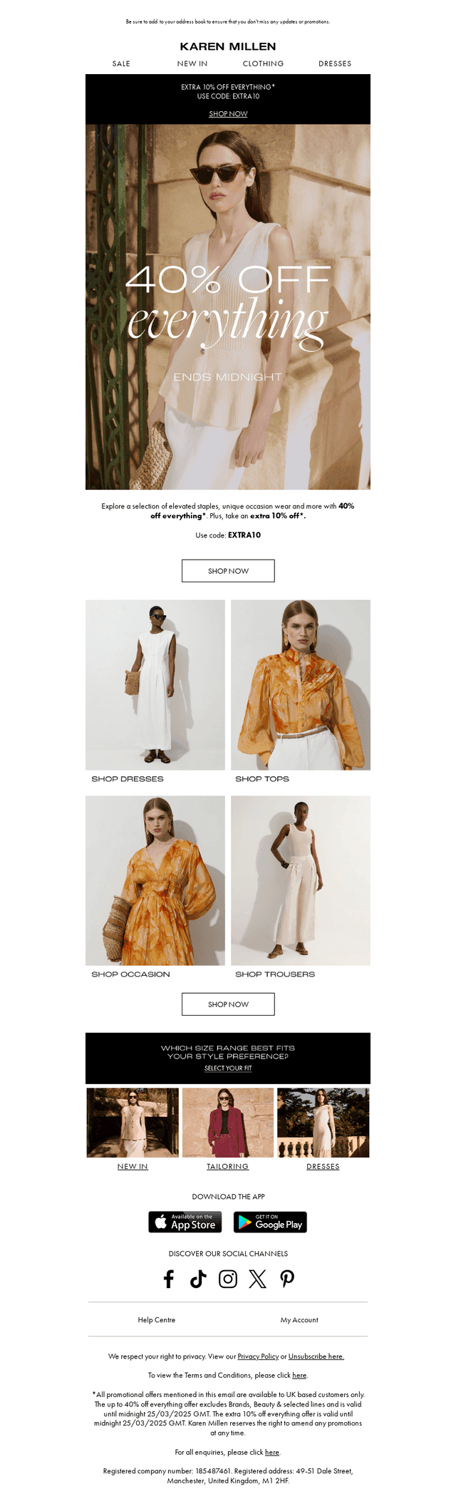 Style Updates | 40% off everything
