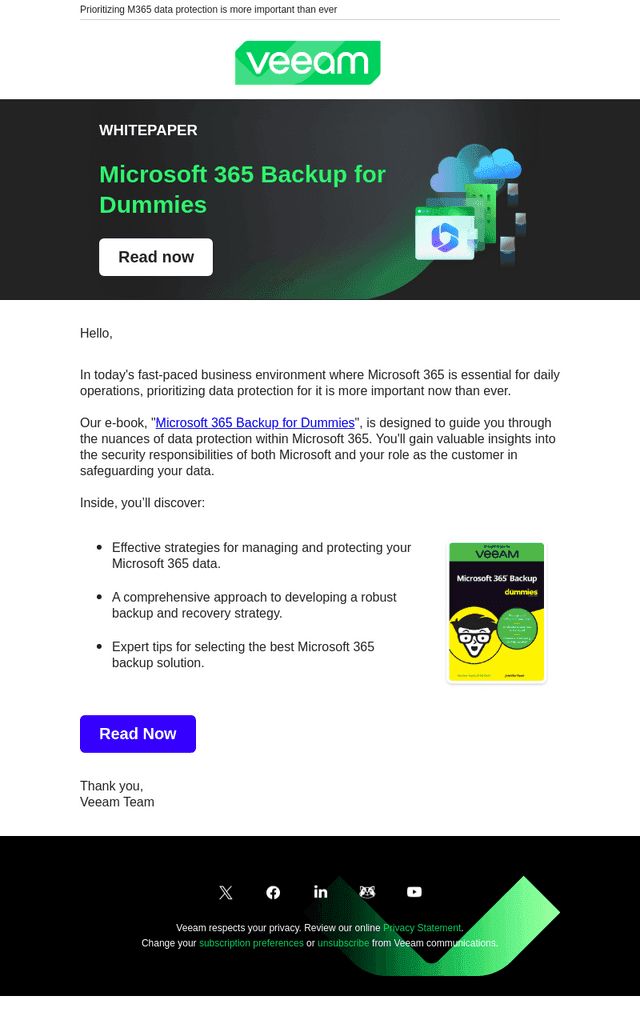 Your Timeless Guide to Microsoft 365 Backup
