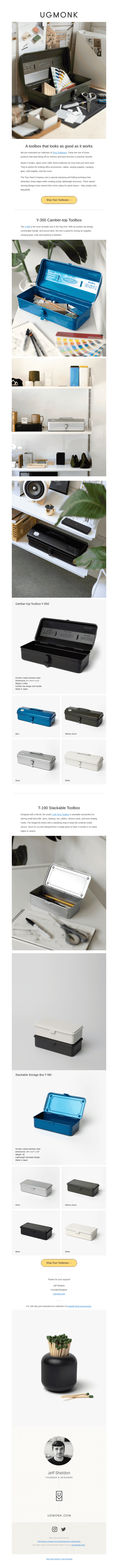 The iconic Japanese toolbox is back