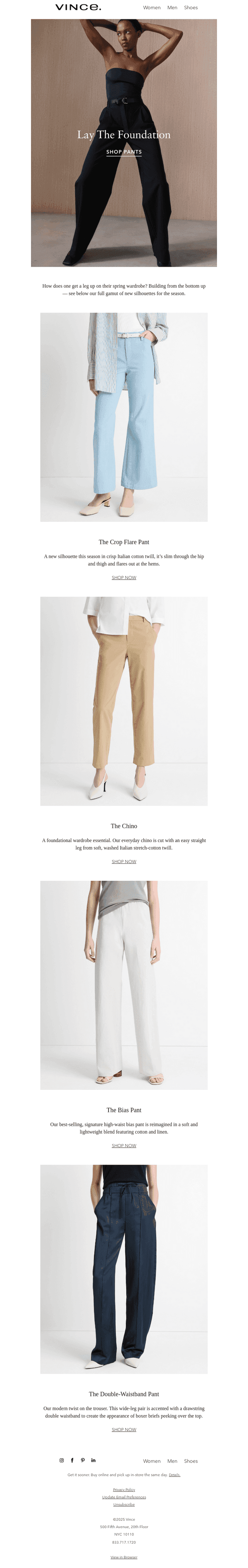 Bottoms Up: New Pants Are Here