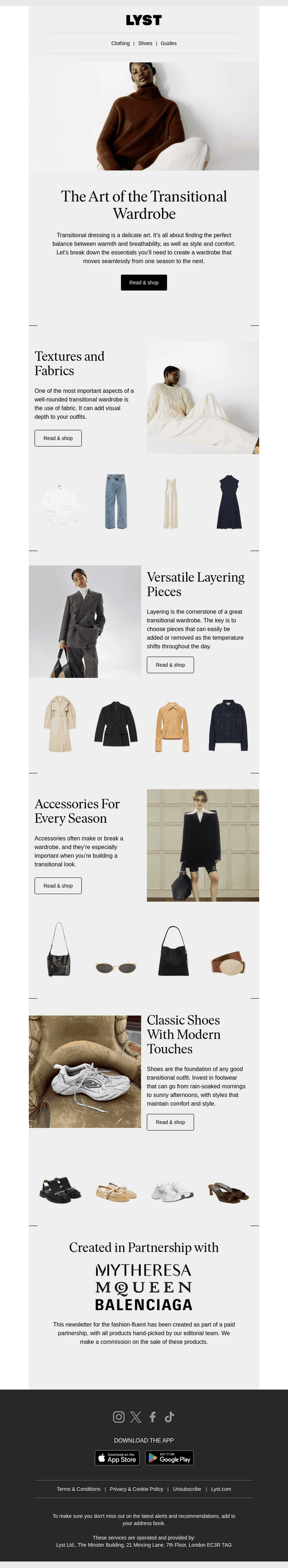 Mastering the transitional wardrobe