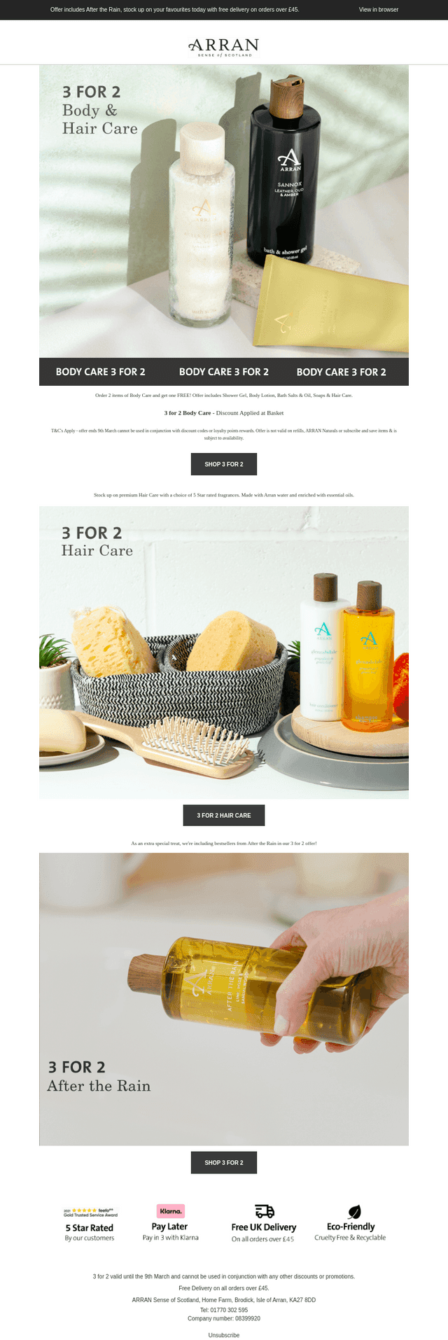 3 for 2 Bath & Body | Save Up To £26