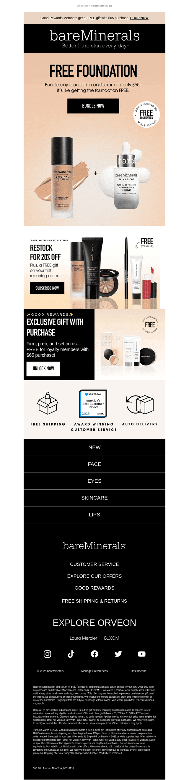 FREE foundation! 🚨 Bundle your faves
