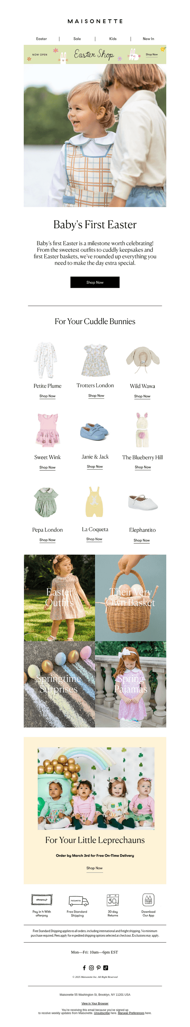 Ready for Baby Bunny's 1st Easter? 🐇