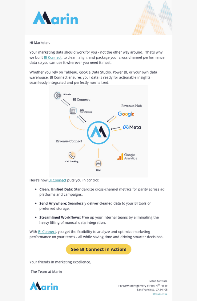 Your data, where you need it!