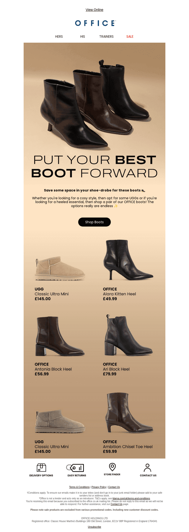 These BOOTS were made for YOU! 👢