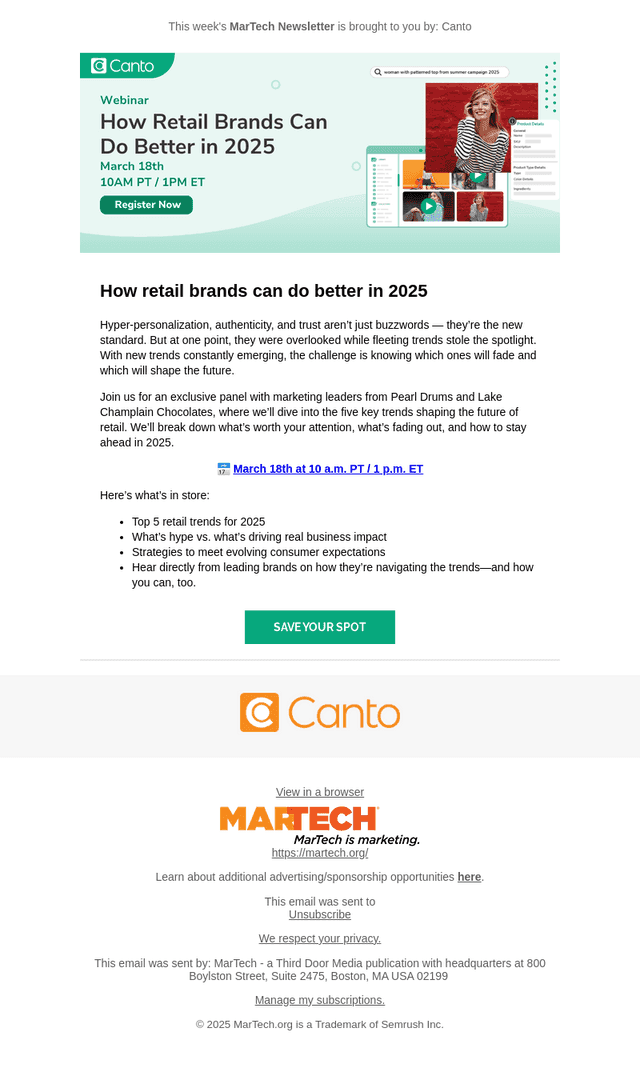 Webinar: Retail’s next big shift — insights from top brands!