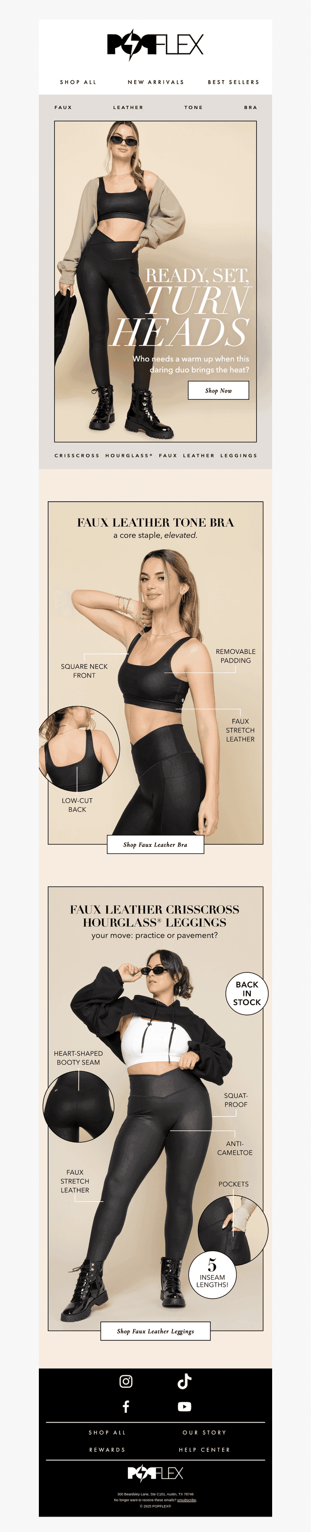 Our latest obsession: FAUX LEATHER