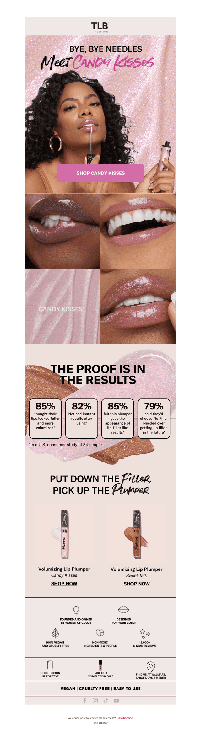 Bye Bye Needles. Hello Plumper! 👄