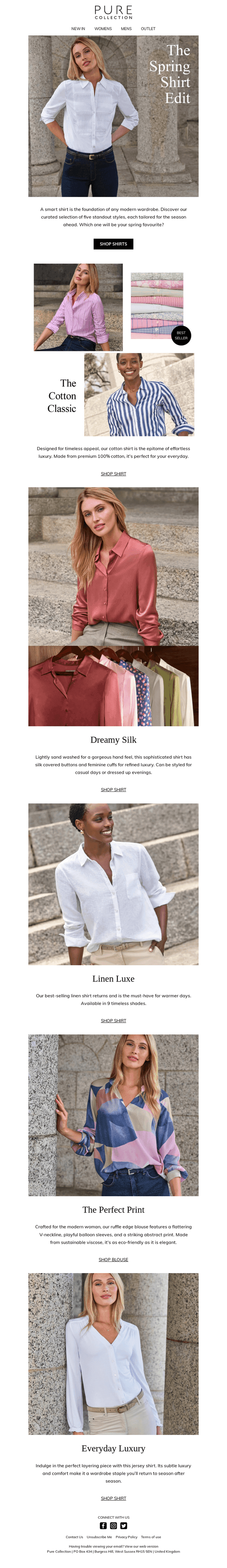Our Best-Selling Spring Shirts