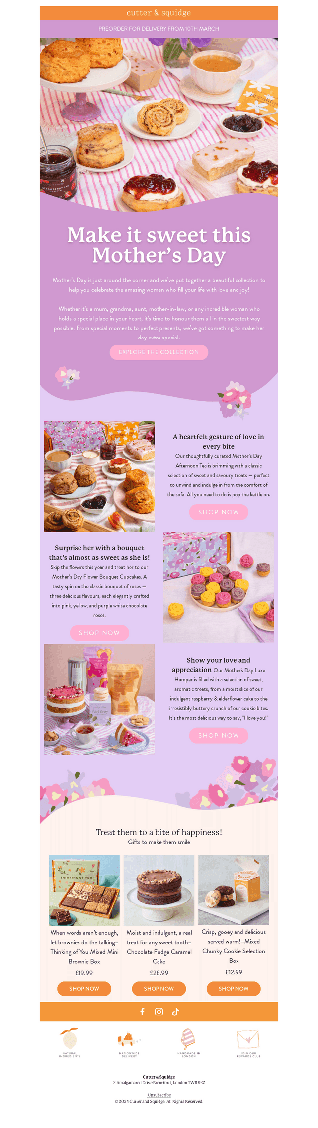 Because She Deserves Dessert First 💐