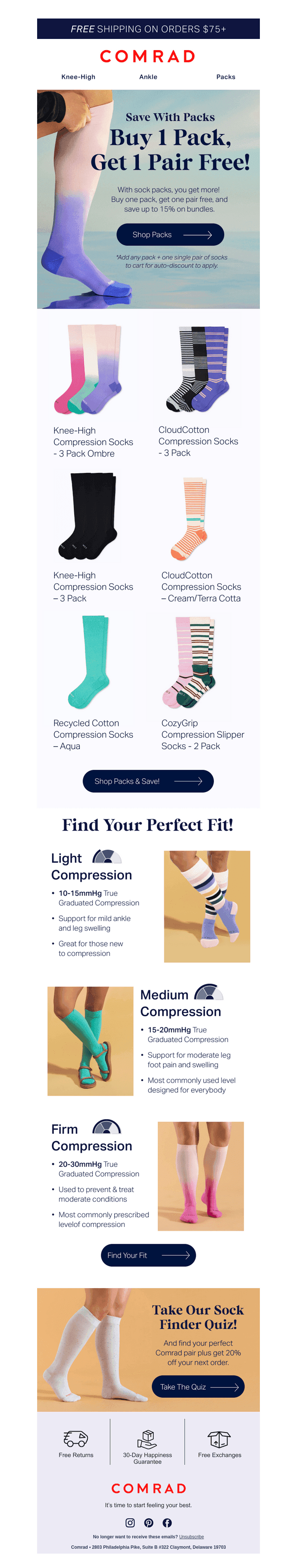 ✨Buy 1 pack, get 1 pair free!✨