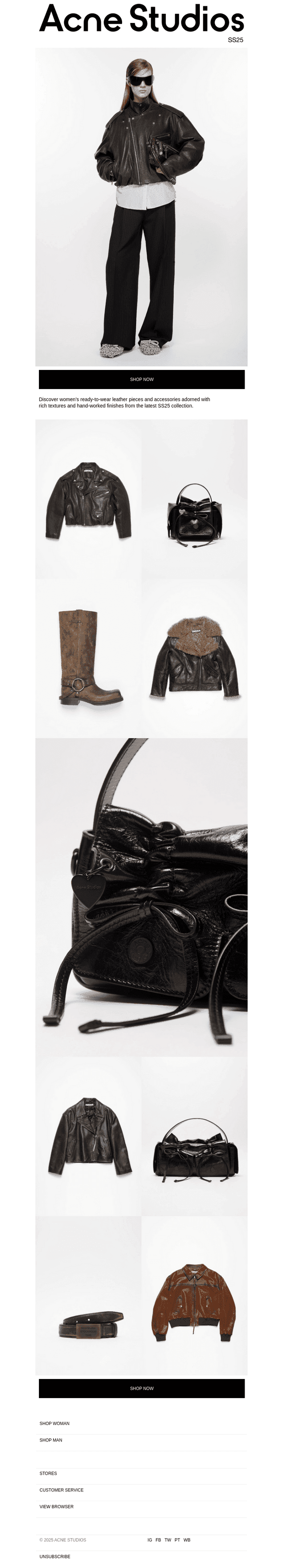 Women's Leather Pieces