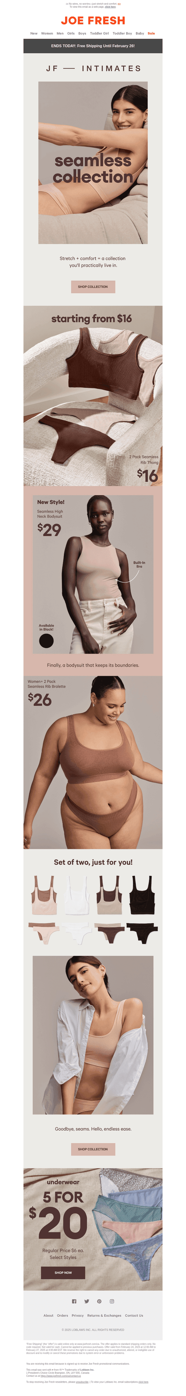 🙌 💖 New Seamless Collection—You’re Welcome.