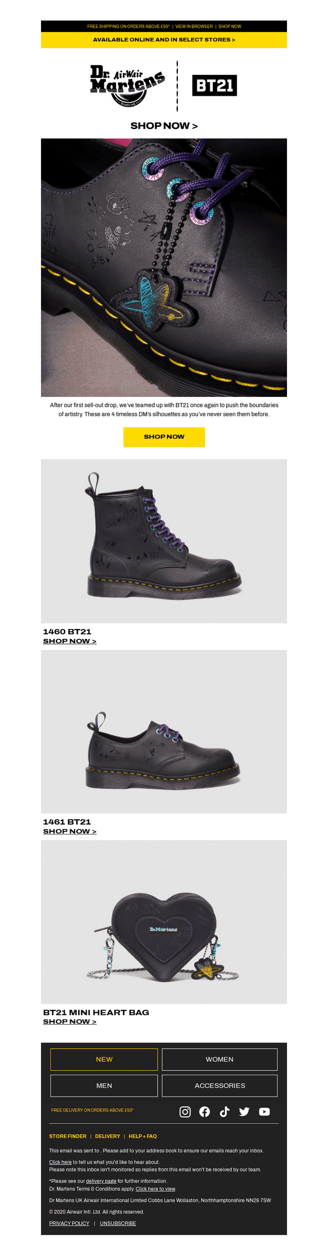 Dr. Martens email from Thu, Feb 27, 2025