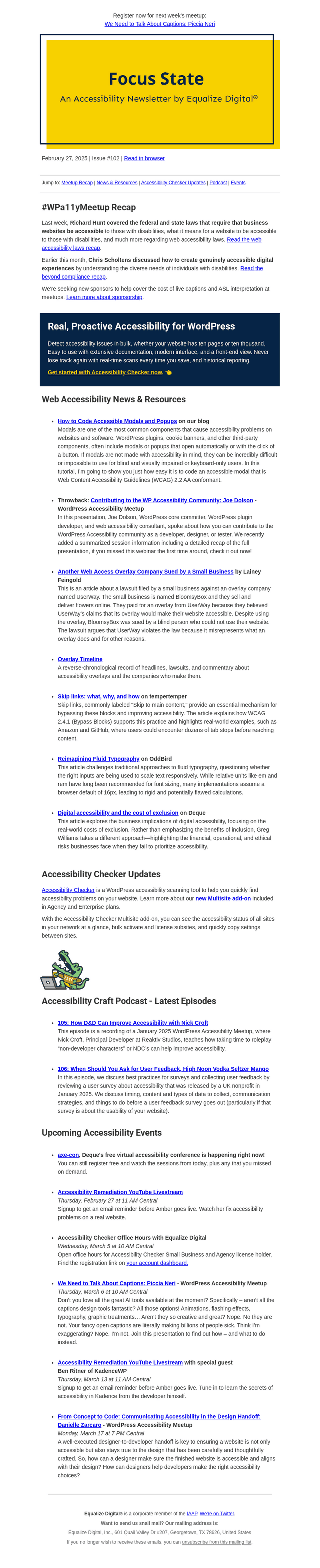 How to Code Accessible Modals and Popups + Other Accessibility News