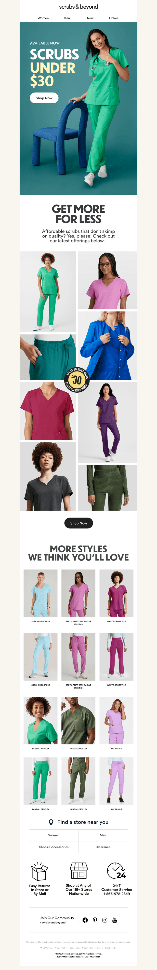 INSIDE: Scrubs Under $30