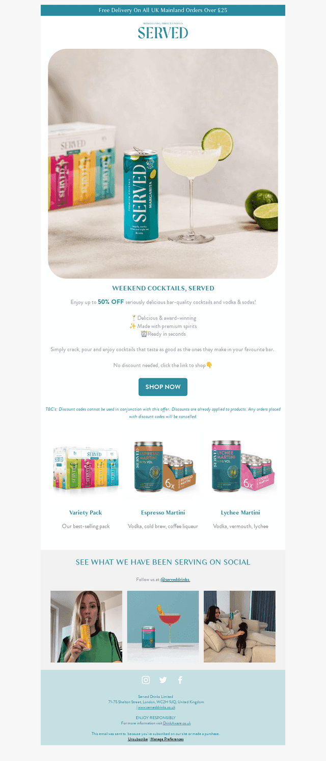 Weekend plans? We've got you🍸