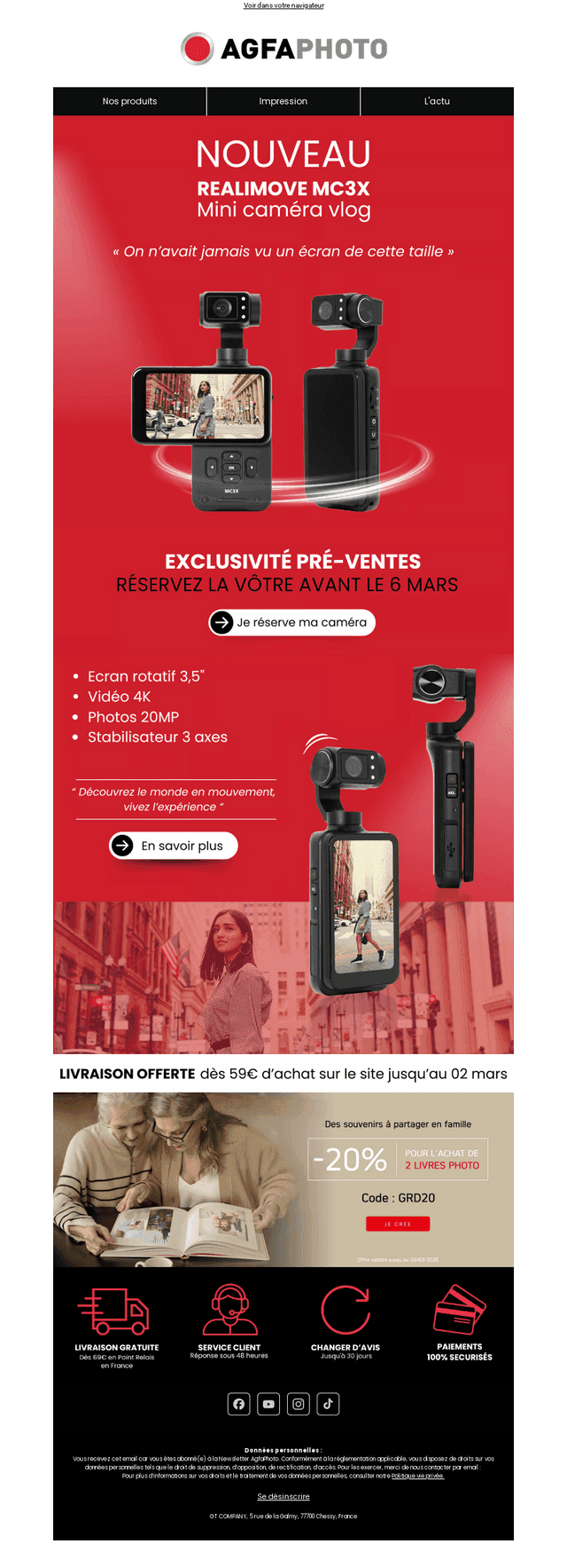 NEW mini caméra : Vous n’êtes pas prêt…📷