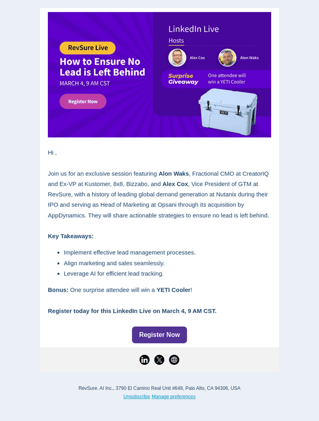 Transform Your Lead Management + Win a YETI Cooler!