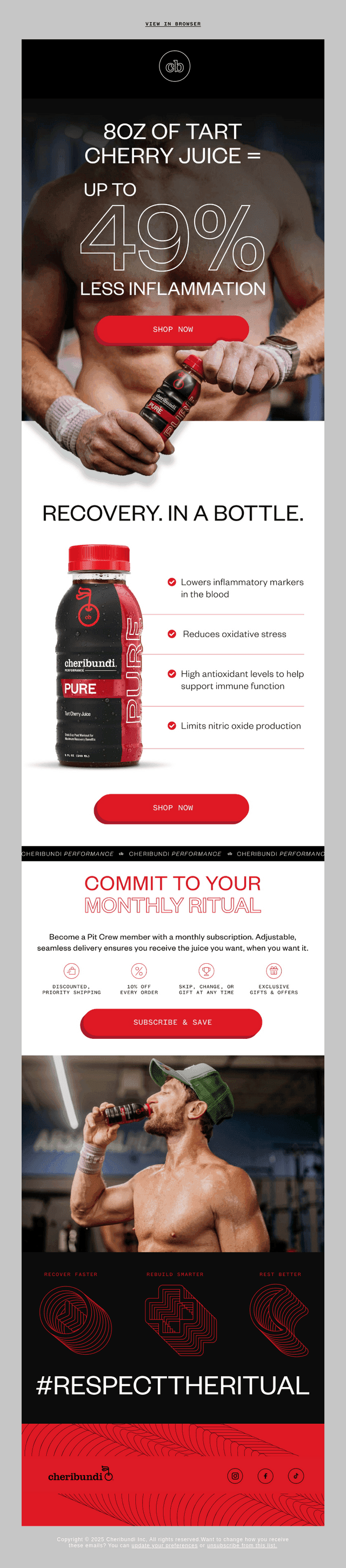 1 serving = Up to 49% less inflammation