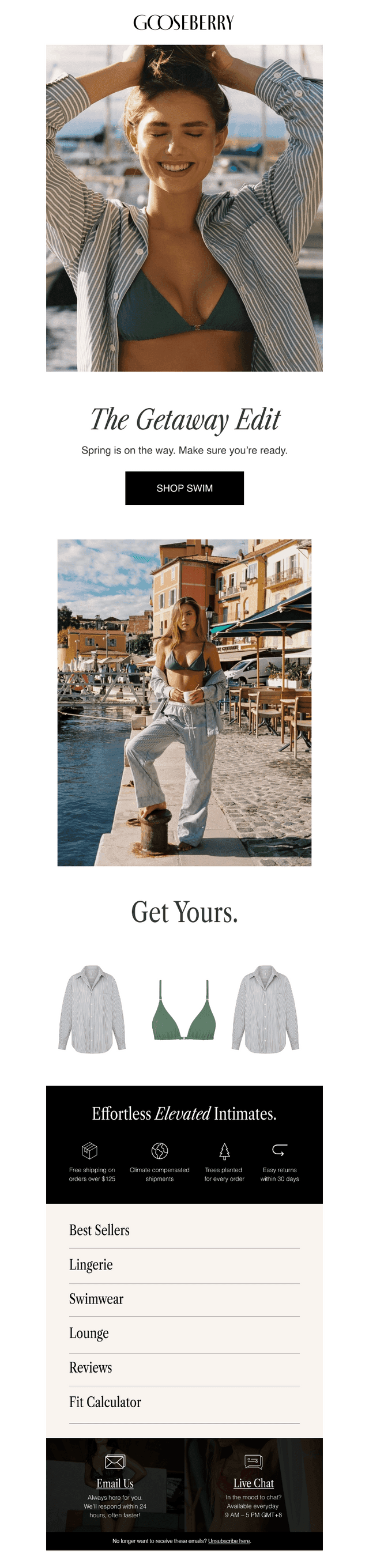 Gooseberry Getaway Inspo