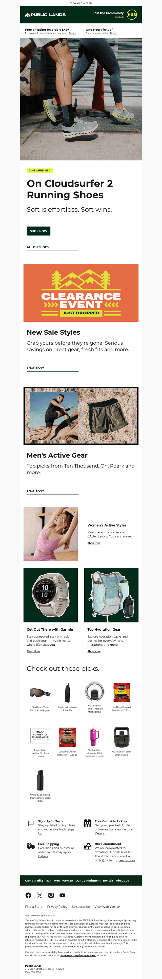 Just launched! On Cloudsurfer 2 👟
