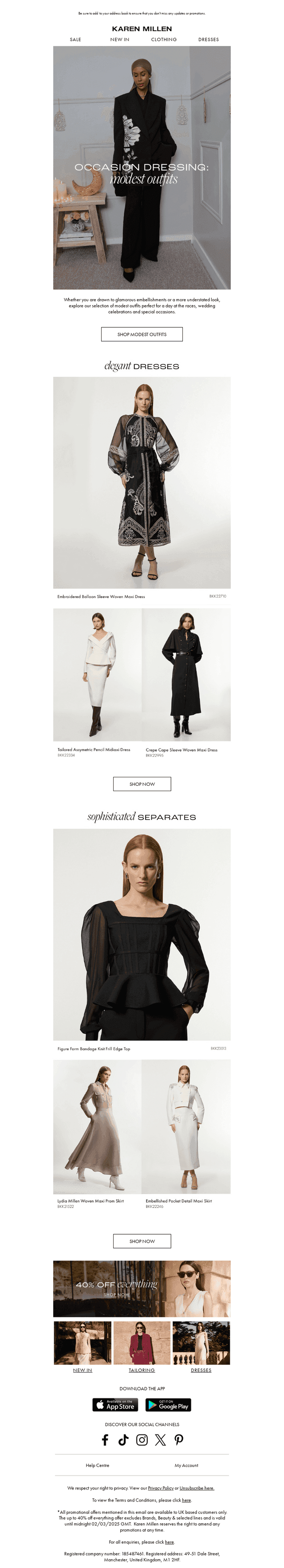 Occasion Dressing: Modest Outfits