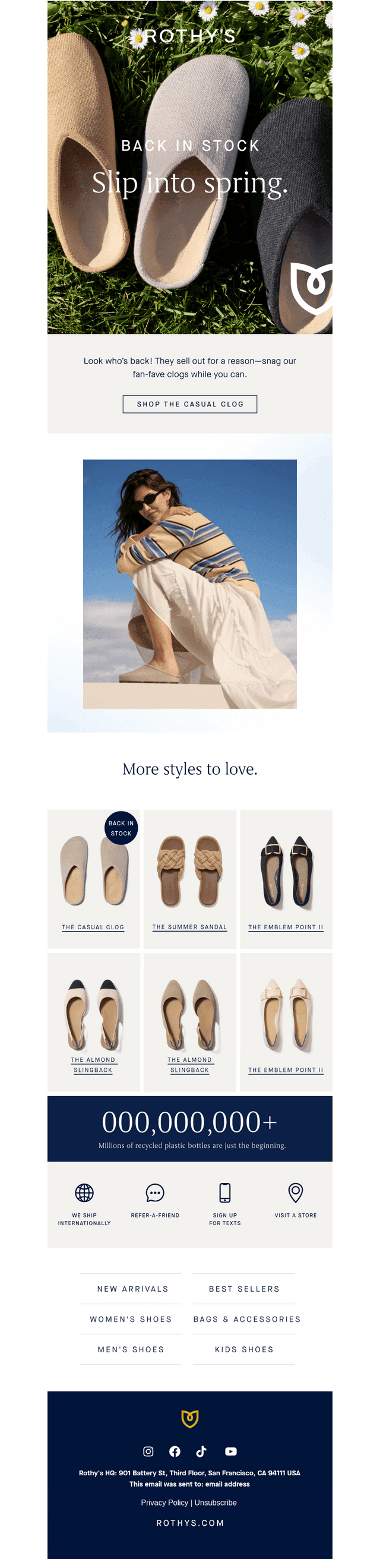 RESTOCK ALERT! The Casual Clog