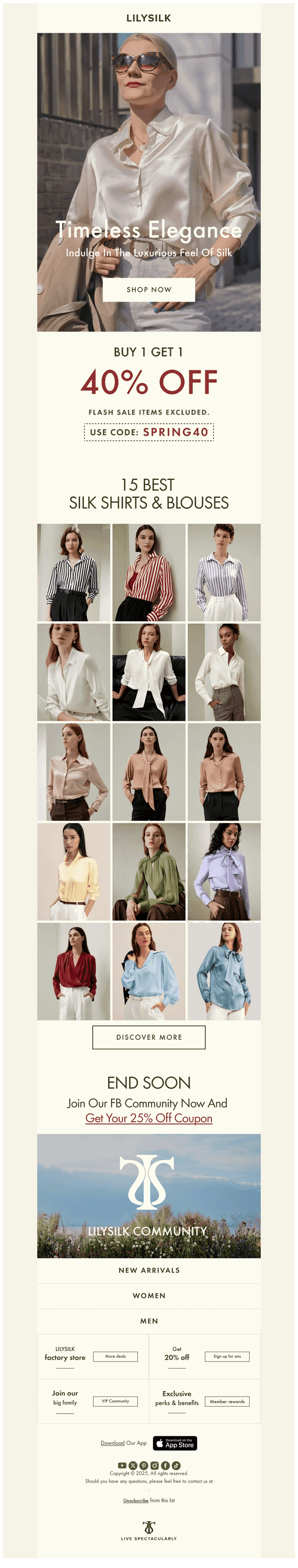 Unveil your style with timeless elegance.