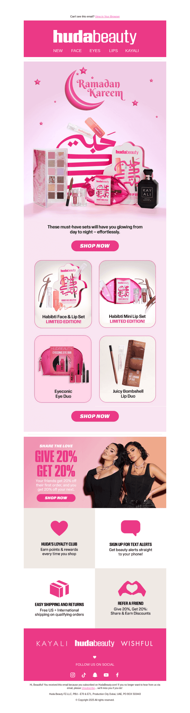 Shop limited edition gift sets 💝✨
