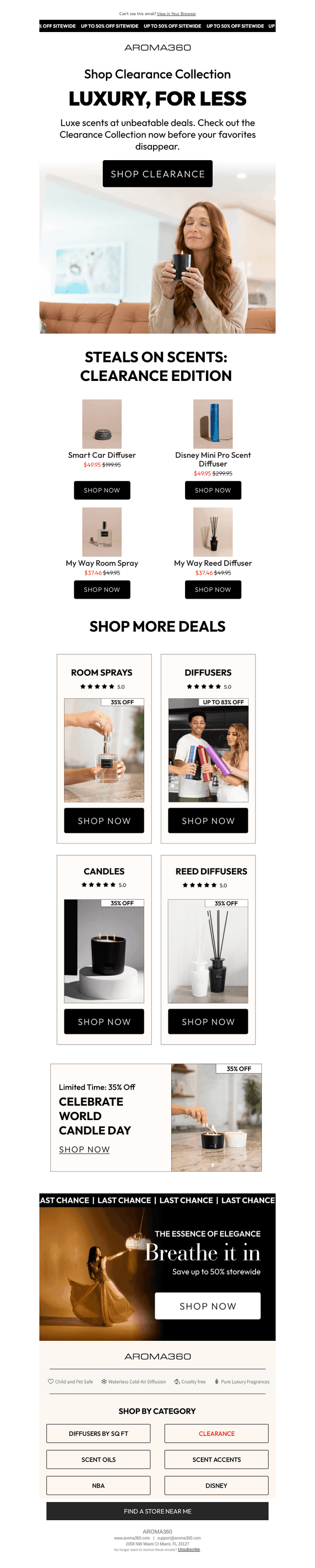 Our Clearance collection is HOT!