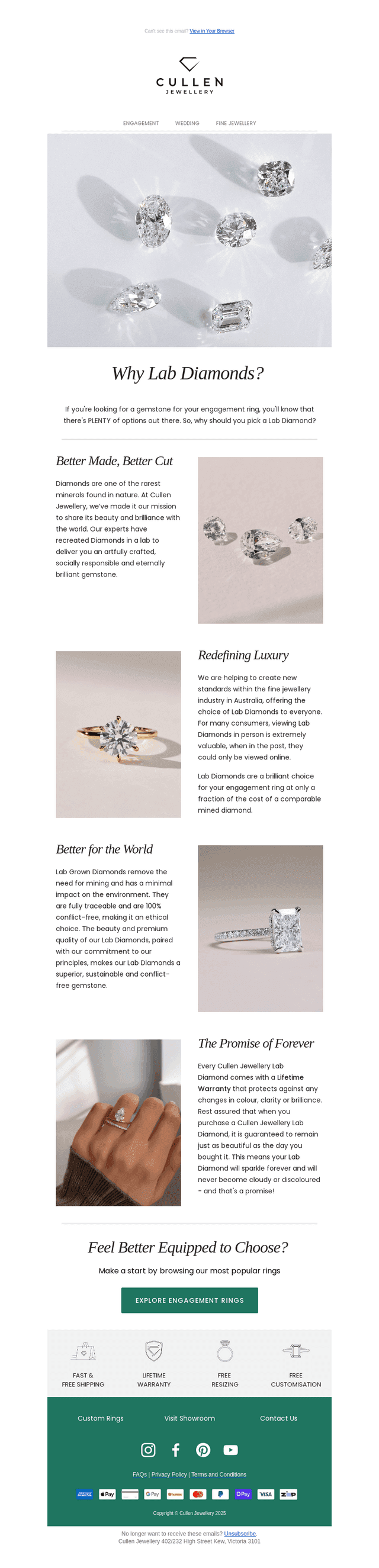 Why choose Lab Diamonds?
