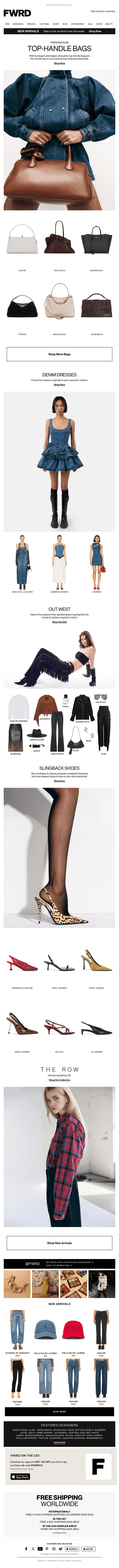 The trending bag & heels spotted everywhere